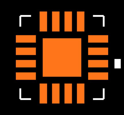 LTC4120IUD#PBF Footprint