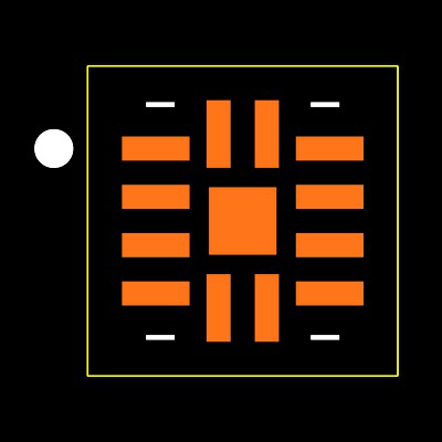 LTC4124EV#TRPBF Footprint