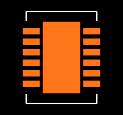LTC4216CDE#PBF Footprint