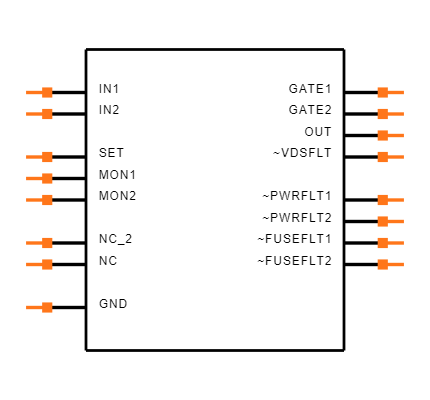 LTC4355IMS#PBF Symbol