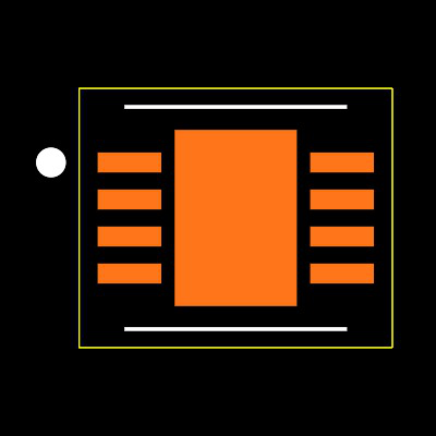 LTC4367CDD-1#TRPBF Footprint