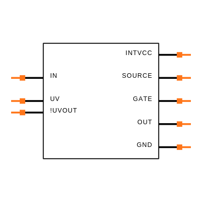 LTC4372CMS8#TRPBF Symbol