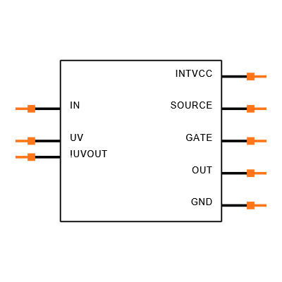 LTC4372IMS8#PBF Symbol
