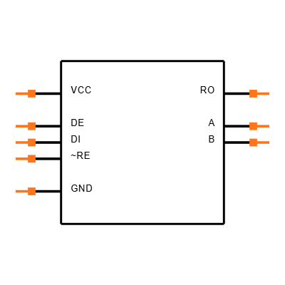 LTC485IS8#PBF Symbol