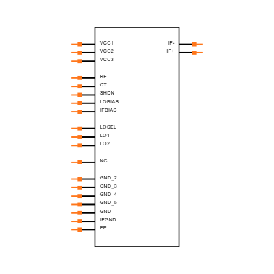 LTC5542IUH#TRPBF Symbol
