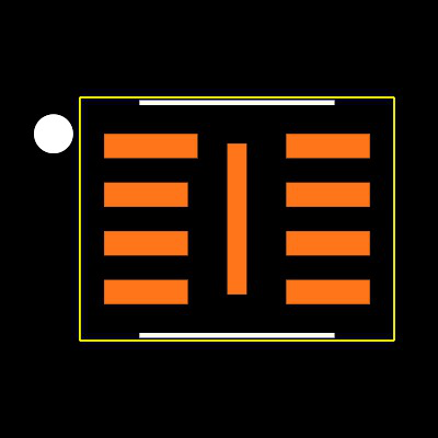 LTC5596IDC#PBF Footprint