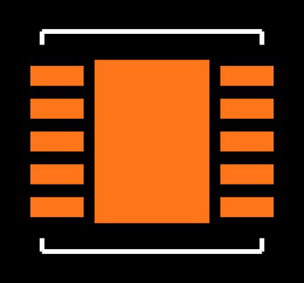 LTC6078CDD#TRPBF Footprint