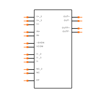 LTC6404CUD-1#PBF Symbol