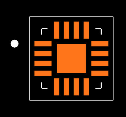 LTC6560IUD#PBF Footprint