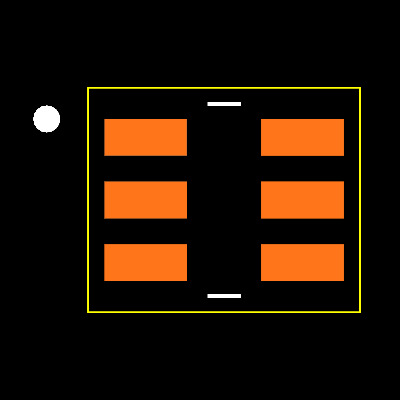 LTC6994CS6-1#TRPBF Footprint