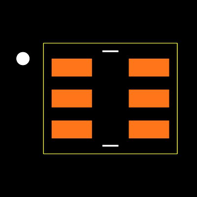 LTC6994HS6-1#TRMPBF Footprint