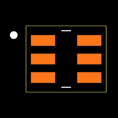 LTC6994IS6-1#TRMPBF Footprint