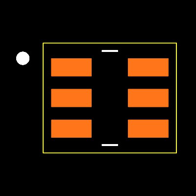 LTC6994IS6-2#TRPBF Footprint