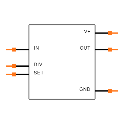 LTC6994MPS6-2#TRMPBF Symbol