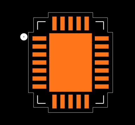 LTC7801EUFD#TRPBF Footprint