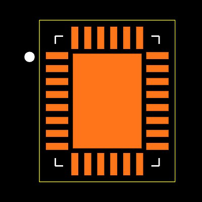 LTC7891RUFDM#PBF Footprint