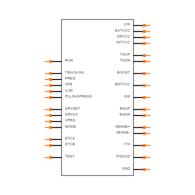 LTC7891RUFDM#PBF Symbol