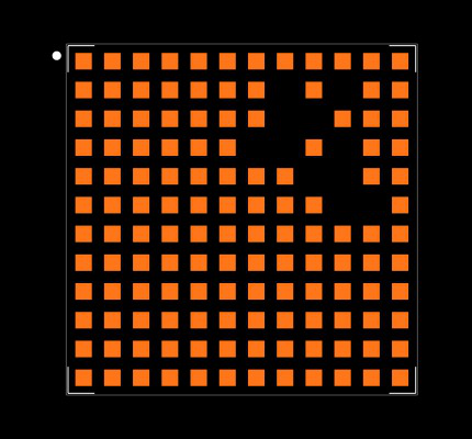 LTM4612EV#PBF Footprint