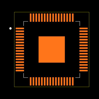 MAX11048ECB+ Footprint