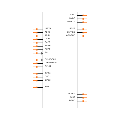 MAX11259AWX+T Symbol
