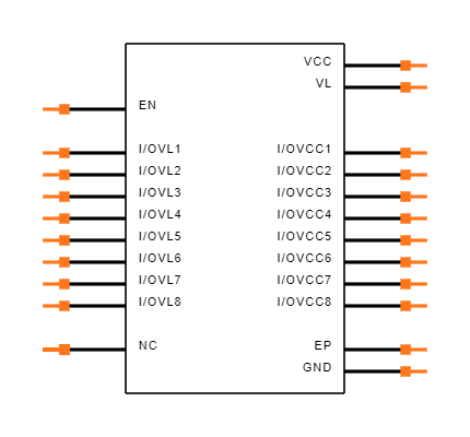 MAX13055EETI+T Symbol