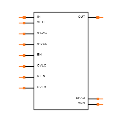 MAX14573EUD+ Symbol