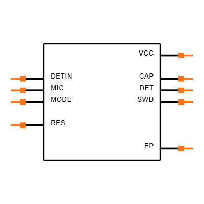 MAX14579EETA+T Symbol