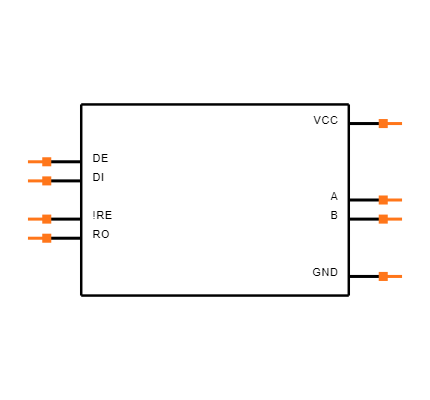 MAX14783EESA+T Symbol