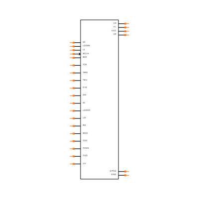 MAX14821ETG+ Symbol