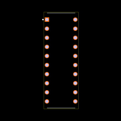 MAX153EPP+ Footprint