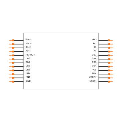 MAX154BENG+ Symbol
