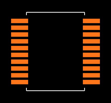 MAX186ACAP+ Footprint