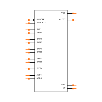 MAX1989MEE+T Symbol