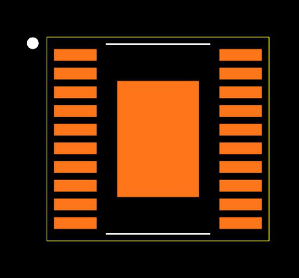 MAX2027EUP+D Footprint