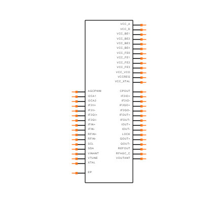 MAX2140ETH+T Symbol