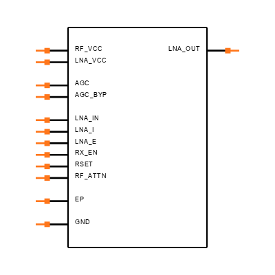 MAX2373EGC Symbol