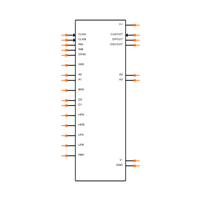MAX261BCWG+ Symbol