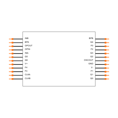 MAX268BENG+ Symbol