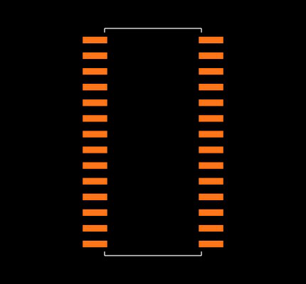 MAX274ACWI Footprint