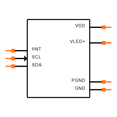 MAX30102EFD+ Symbol