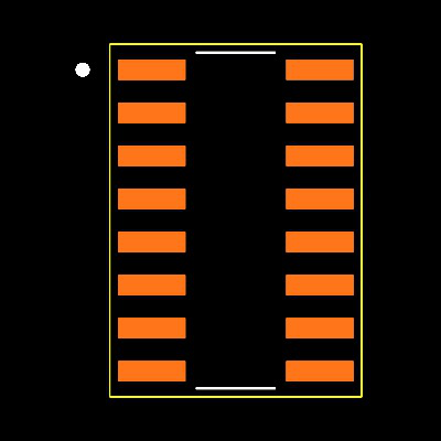MAX3094ECSE+ Footprint