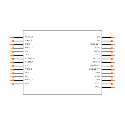 MAX3296CTI+ Symbol