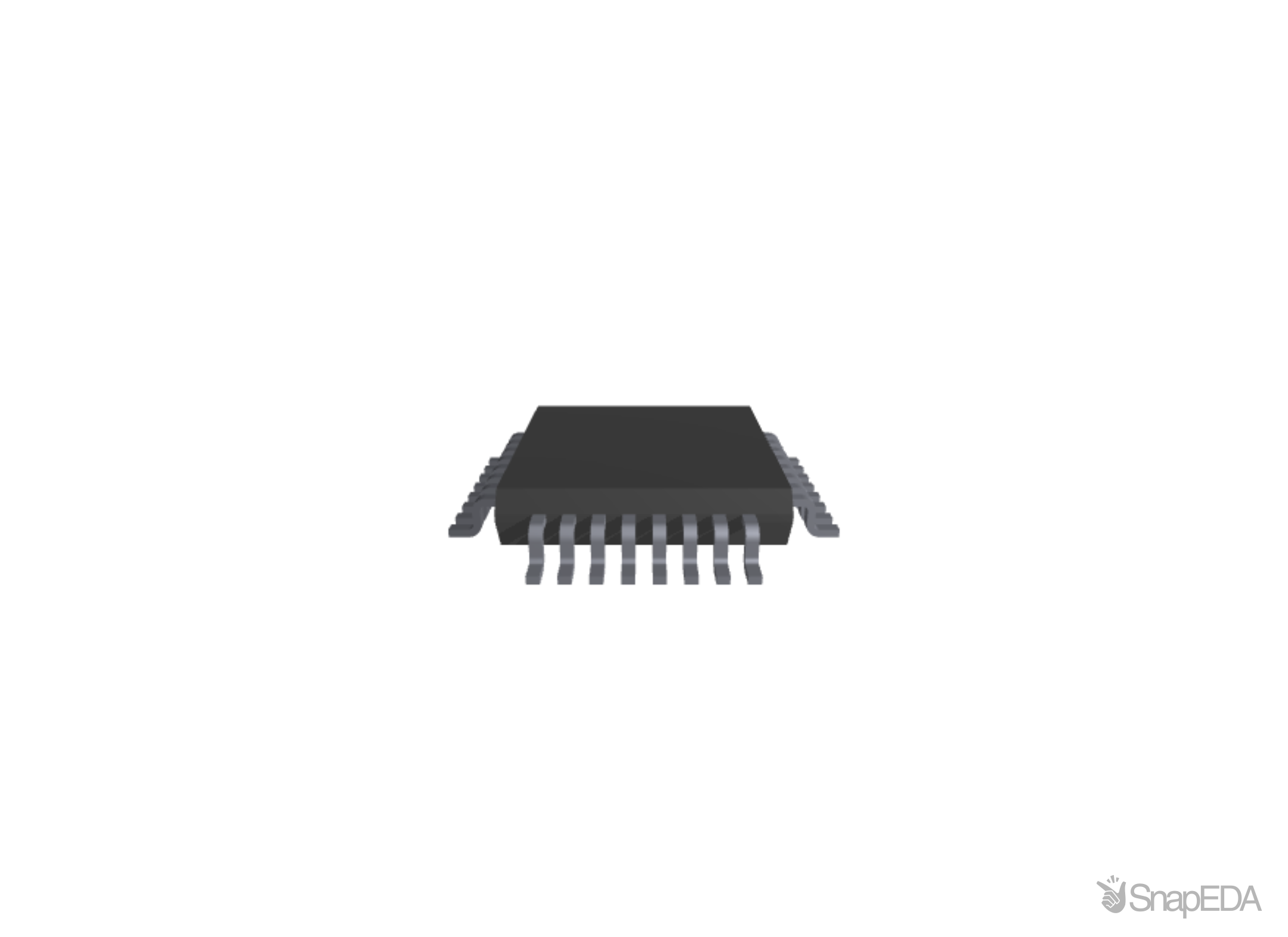 MAX3421E 3D Model
