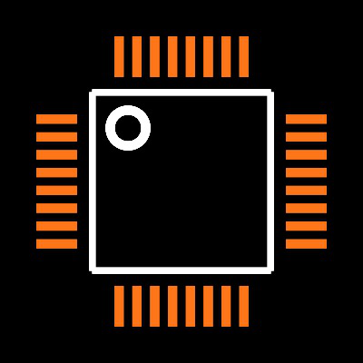 MAX3421E Footprint