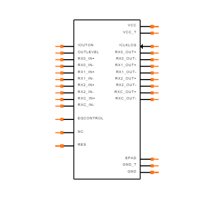 MAX3815CCM+D Symbol