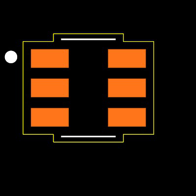 MAX4007EUT+T Footprint