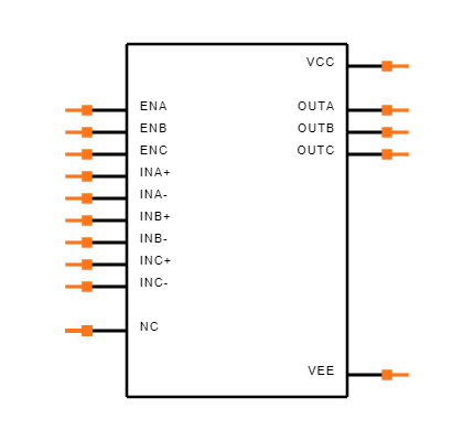 MAX4019EEE+ Symbol