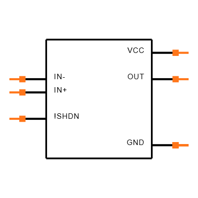 MAX4238ATT+T Symbol