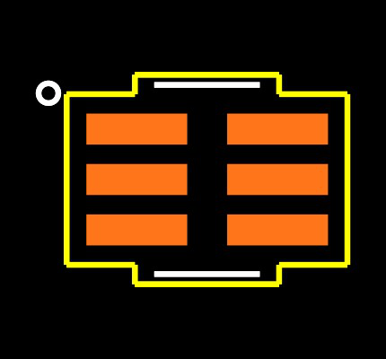 MAX4336EXT+T Footprint