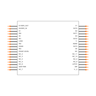 MAX4359EAX Symbol